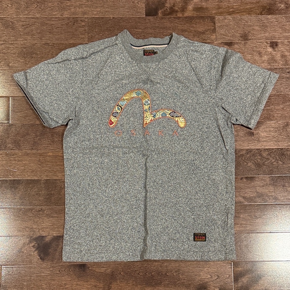 Evisu Men’s Gray T-Shirt